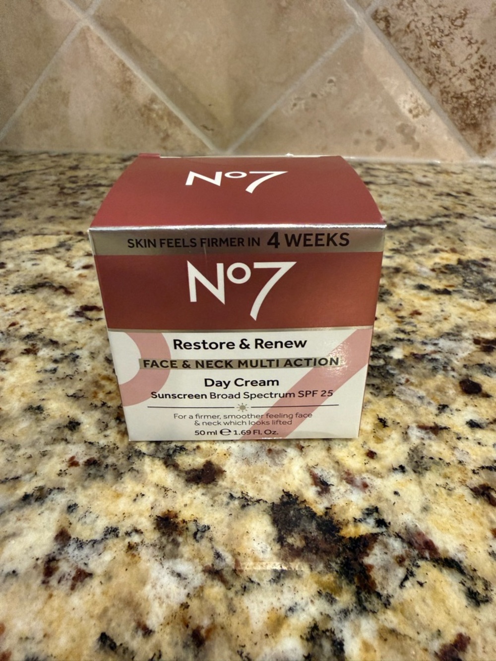No7 Restore & Renew Face and Neck Multi action Day Cream SPF 25